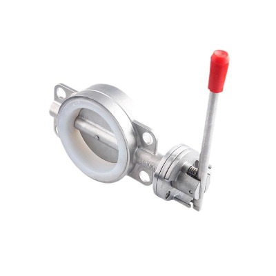 PTFE Seated Stainless Steel Butterfly Valve